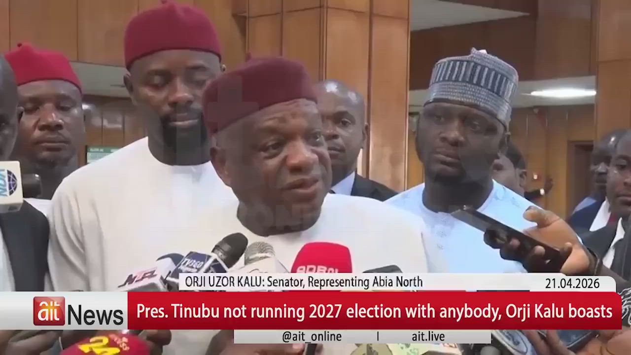 President Bola Tinubu not running 2027 election with anybody

~  Orji Kalu boasts