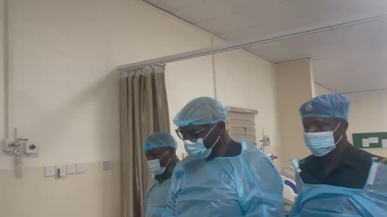 Kwara State Governor AbdulRahman AbdulRazaq visited injured soldiers and pledged N90 million to the...