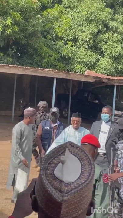 The moment Former kaduna state governor Nasir El-Rufai arrived at the Kaduna High Court today for th...