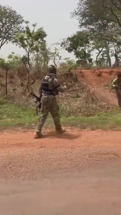 Touching Moment Soldiers exchange heartfelt goodbyes before proceeding into enemy territory