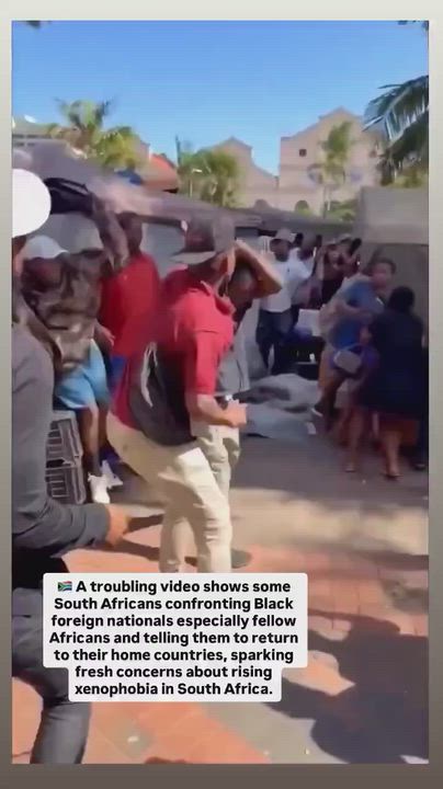 South Africans flogging and beating up Black foreign nationals especially fellow Africans and tellin...
