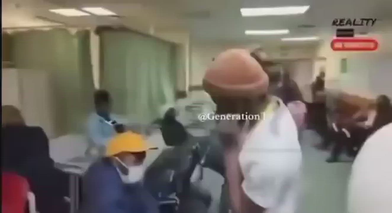 “If you know you’re not a South African citizen,  please stand up and leave our hospital.’

~ South...