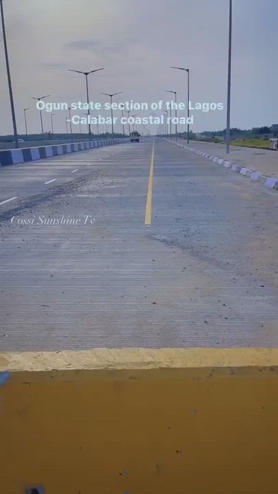Ogun State section of the coastal road. 🔥🔥🔥