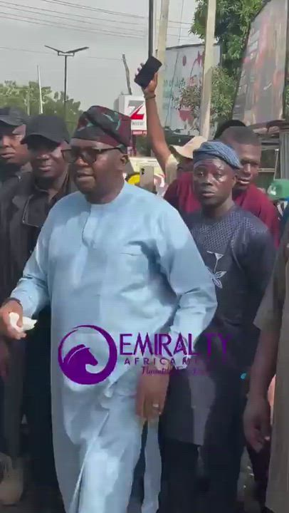 Adelabu Spotted Controlling Ibadan Traffic After resigning at minister of Power