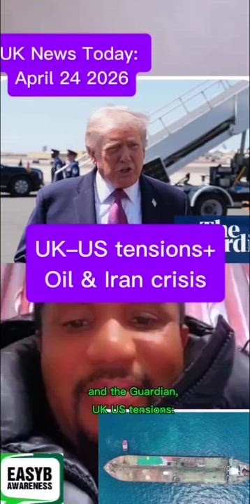 UK–US tensions+Oil & Iran crisis