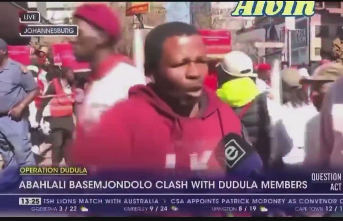 “Our girls are sleeping with foreigners, they have to leave.”

-South African man Cries out