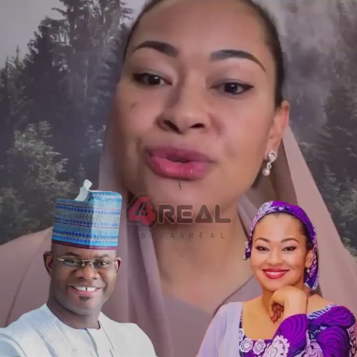 Senator Natasha Has something to tell former Kogi state governor Yahaya Bello