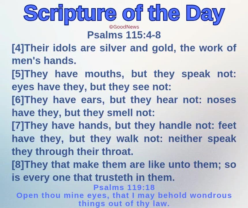 #ScriptureDelight
Meditate and act positively on the Word, and where applicable, pray and make your...