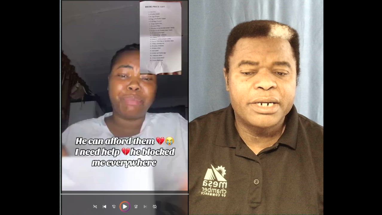 Lady cries out after her boyfriend ended their six-year relationship after seeing her bride price li...