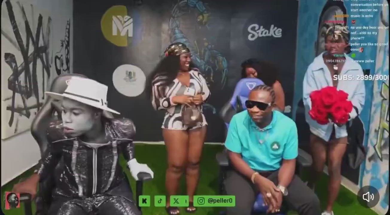 Peller bring Speed Darlington to his livestream 😳😳 Wahala 😂😂😂