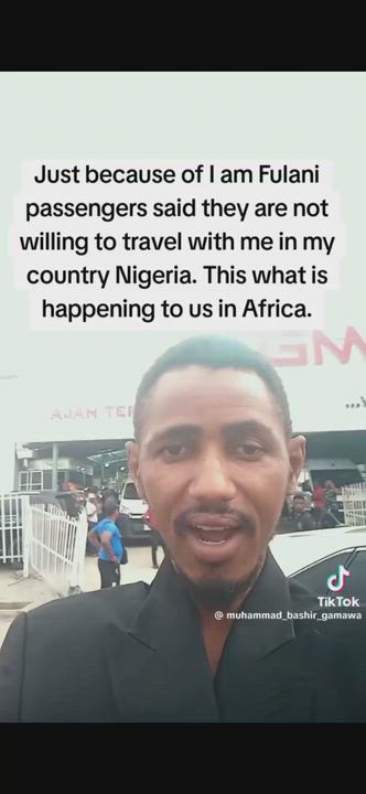 A Northern Traveller Says  Lagos Bus Passengers Refused To Ride With Him Over Fulani Identity, Calli...