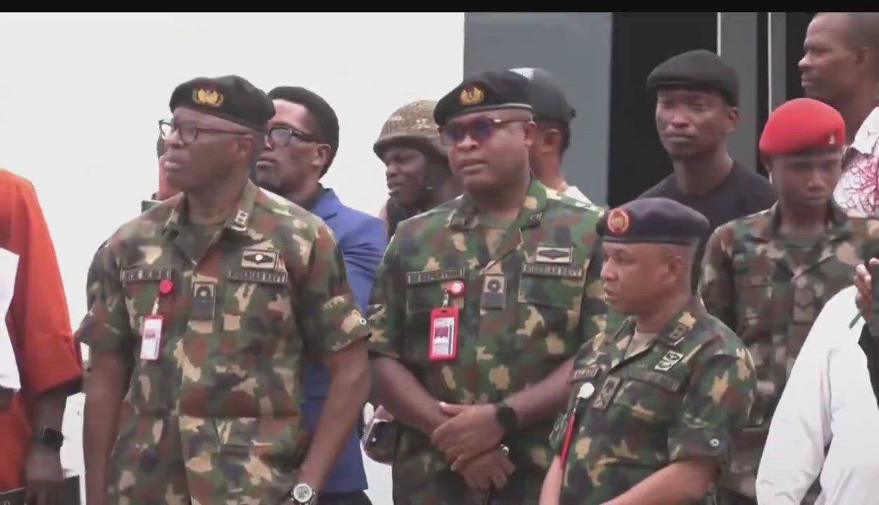 Nigerian defense-tech startup Terra Industries unveiled its latest autonomous defense systems for Ni...