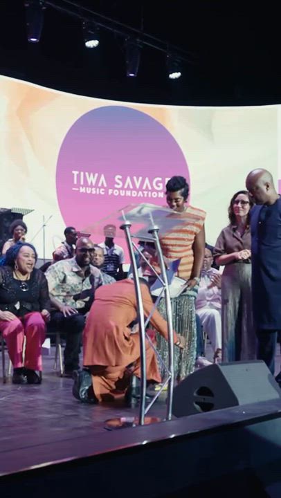 Tiwa Savage attended the "#TiwaSavage Music Foundation’s Berklee in Nigeria Grand Finale Concert "at...