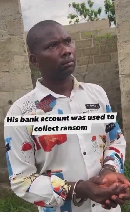Man arrested after his bank account was used to collect Ransom payment by Kidnappers