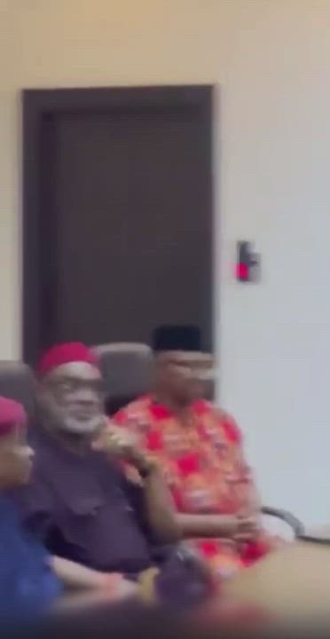 Peter Obi is currently holding a closed-door meeting with Governor Seyi Makinde over his presidentia...