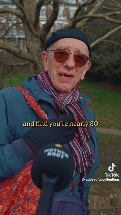 "Be aware how lucky you are."