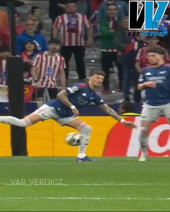 How is this a handball ???can someone point or show any reason why this should be called in a semi f...