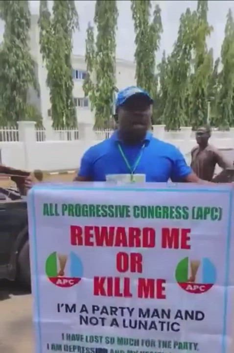 I sold my house because of the debt I owe for the work I did for APC. 

~ Man cries out at APC secre...