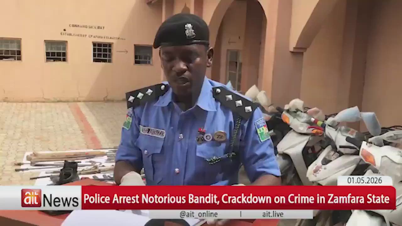 Nigeria Police Force has arrested a Notorious Bandit and Crackdown on Crime in Zamfara State