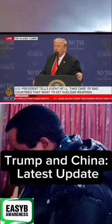 Trump and China: Latest Update