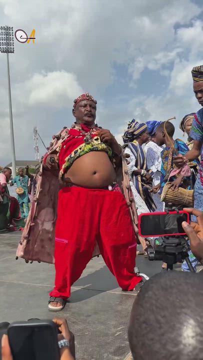 Display at World Egungun Festival 2026