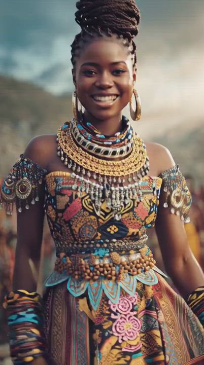 Catwalk on the stream! African beauties 😍❤️#BourgeonAilog 
@followers