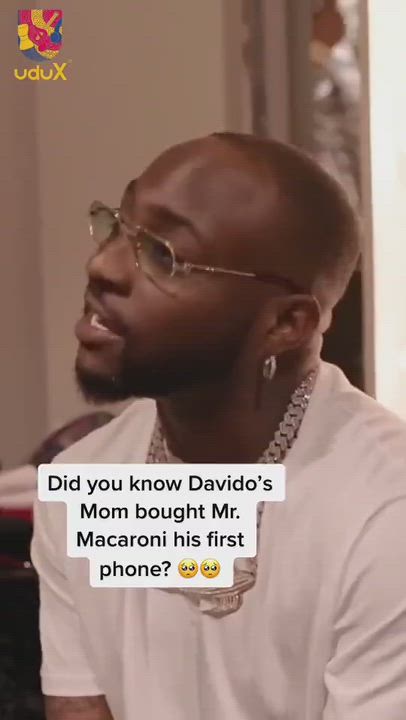 “There’s a very popular comedian in Nigeria named Mr Macaroni. My mom got him his first phone, and w...