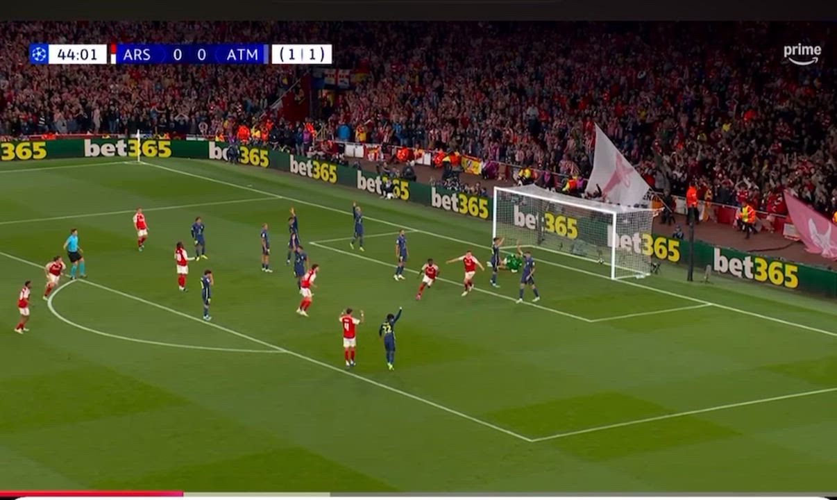 Arsenal have reached the Champions League final for the first time since 2006.
Thank you Saka .
#L...