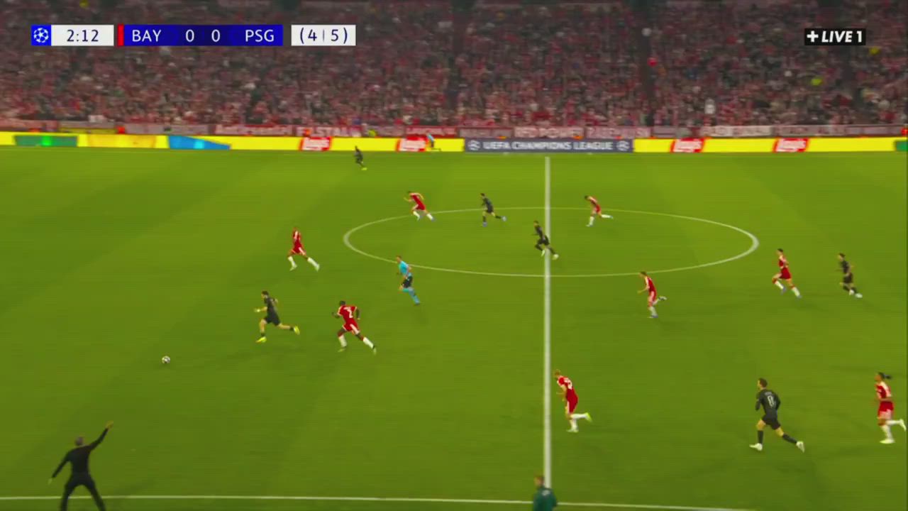 It only took THREE minutes to Ousmane Dembélé to give Paris Saint-Germain the lead on tonight's #Cha...