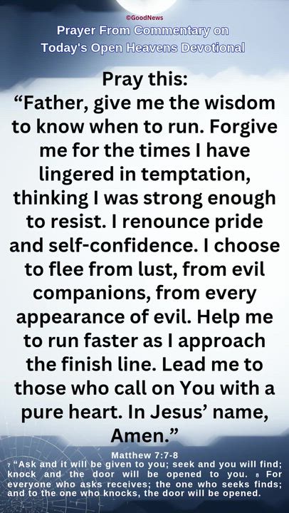 #Prayer from Commentary on Today's Open Heavens Devotional by Pastor E A Adeboye

1 John 5:14-15 Voi...