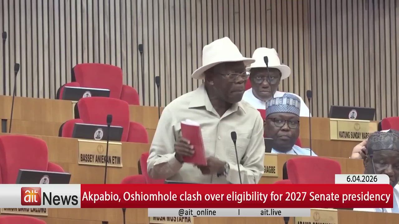“Senator Oshiomhole, for the last time, if you become unruly in the Senate, we will use the same rul...