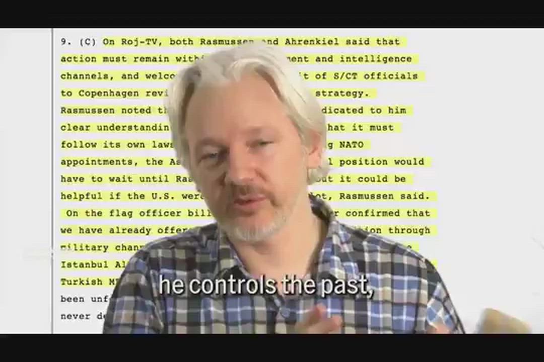 "If you control the present, you control the past. If you control the past, you control the future."