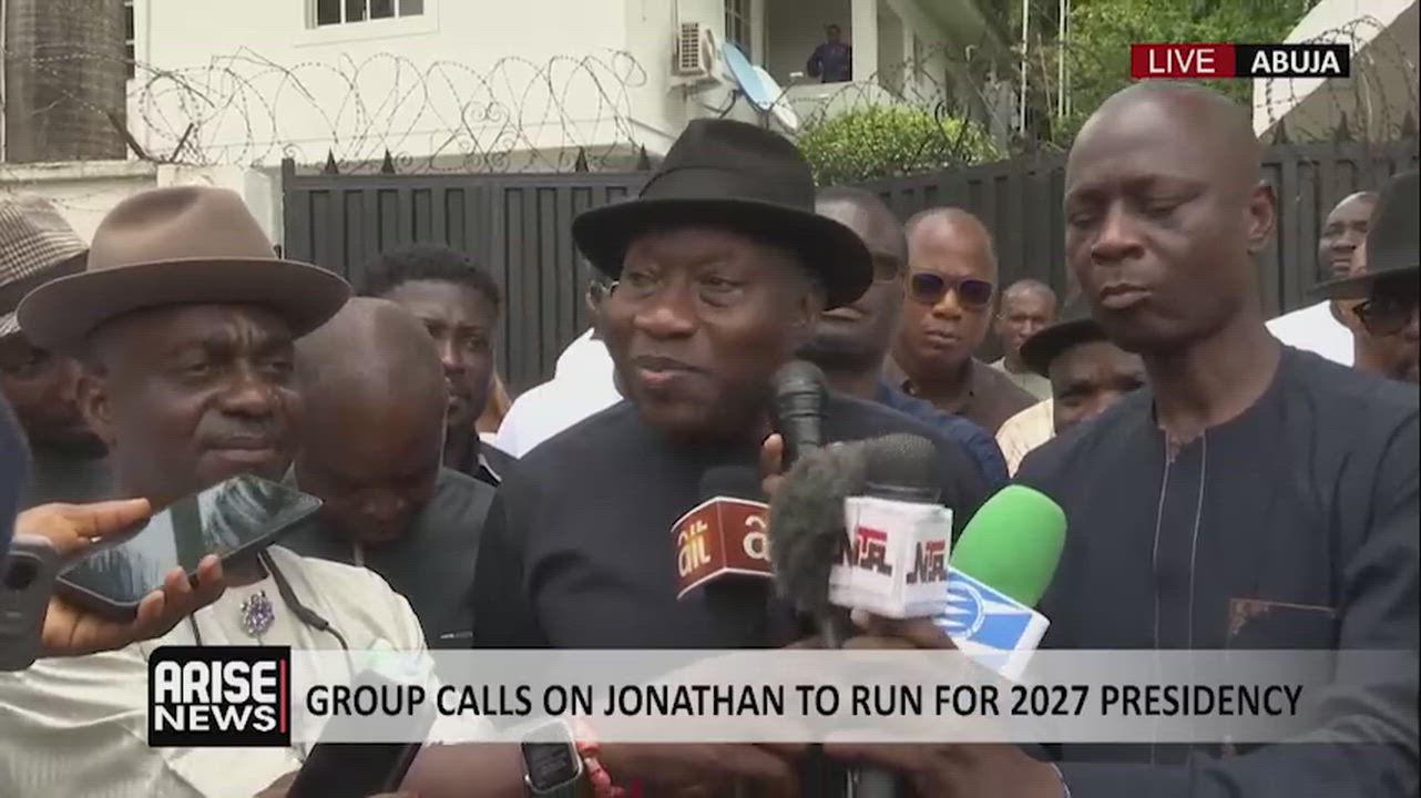 Jonathan: I Will Consult Widely on Running in 2027 

I thank you for showing interest in Nigeria. If...