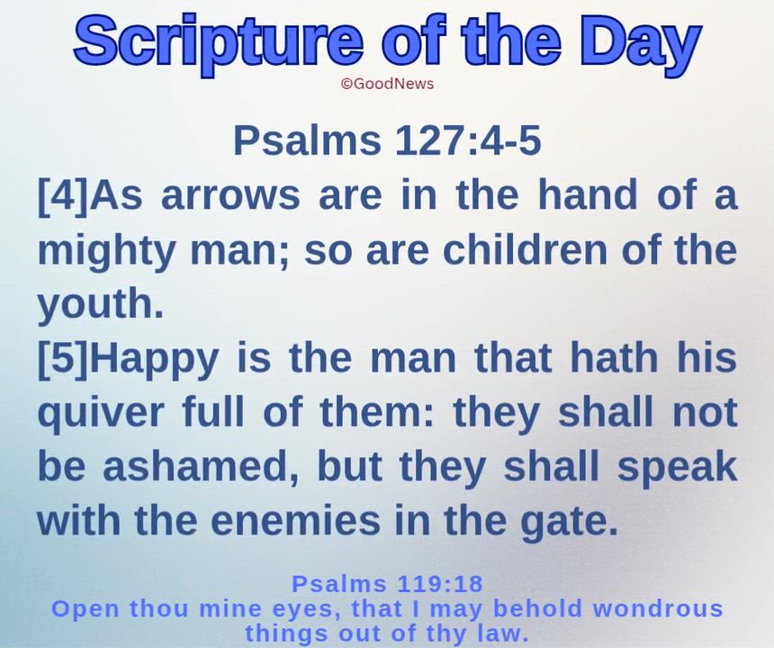 #ScriptureDelight
Meditate and act positively on the Word, and where applicable, pray and make your...