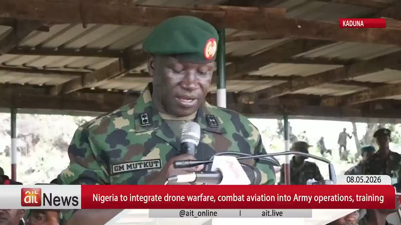 Nigerian Army to integrate drone warfare, combat aviation into Army operations and training