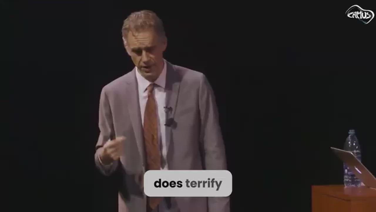 Jordan Peterson stating he's never seen anyone get away with anything in his clinical psychology car...