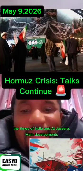 Hormuz Crisis: Talks Continue 🚨