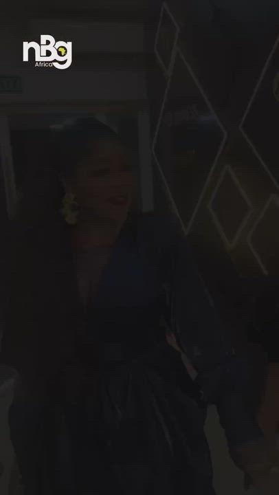 Celebrity blogger Stella Dimoko Korkus shared the viral video of #Nollywood star Toyin Abraham greet...