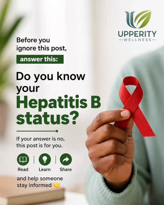 Many people know their genotype, HIV status, even blood group…
But have never checked their Hepatiti...