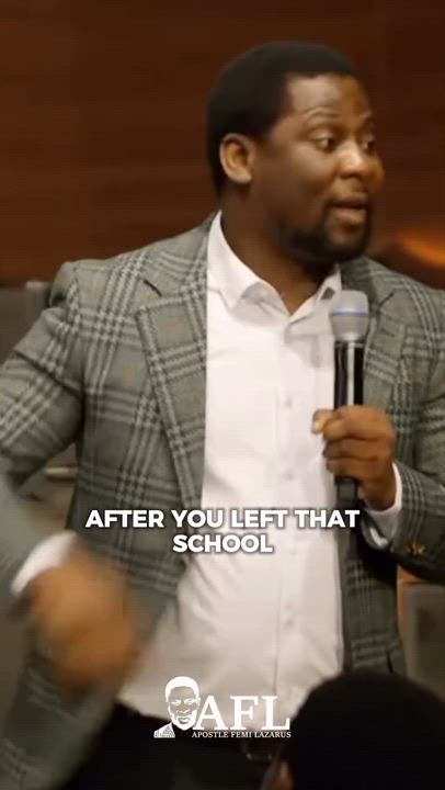 Your school did not prepare for greatness.

#apostlefemilazarus
