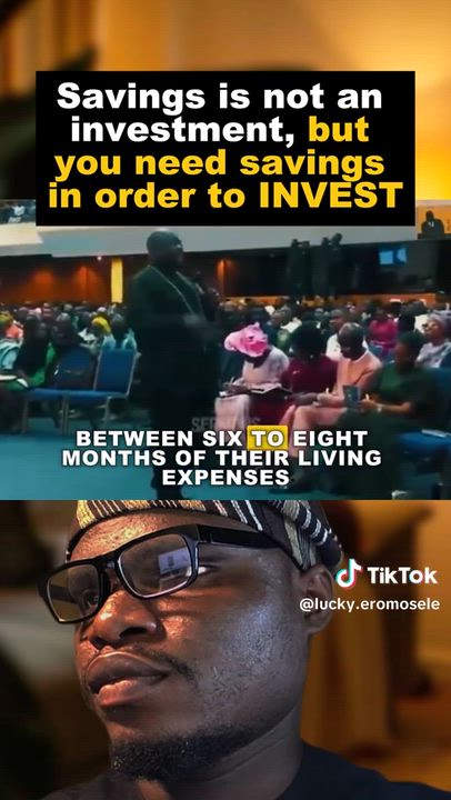 You need savings in order to invest. Do you agree?