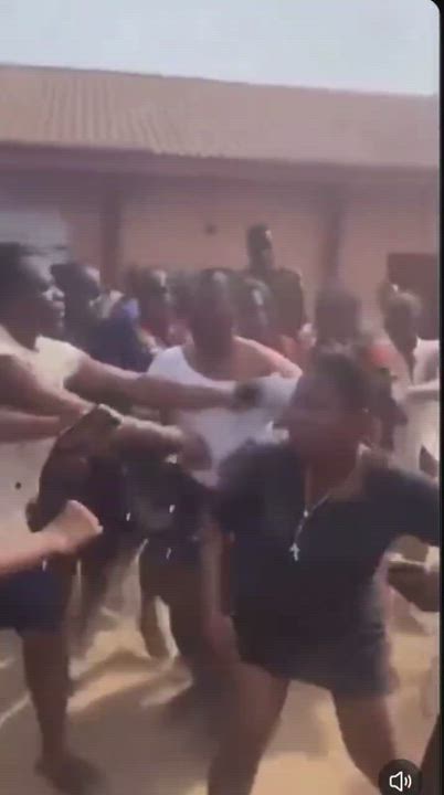 Update from Tansian University Oba, allegedly a Rev Father who is a lecturer at the university caugh...