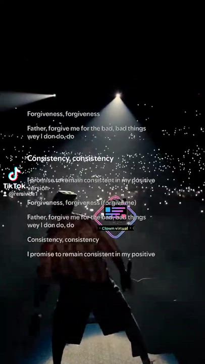 Forgiveness - asake 
Clown virtual