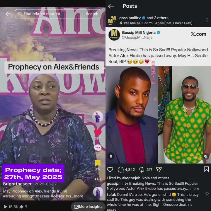 A Nigerian prophetess who is popularly known for predicting events has now shared throwback video of...