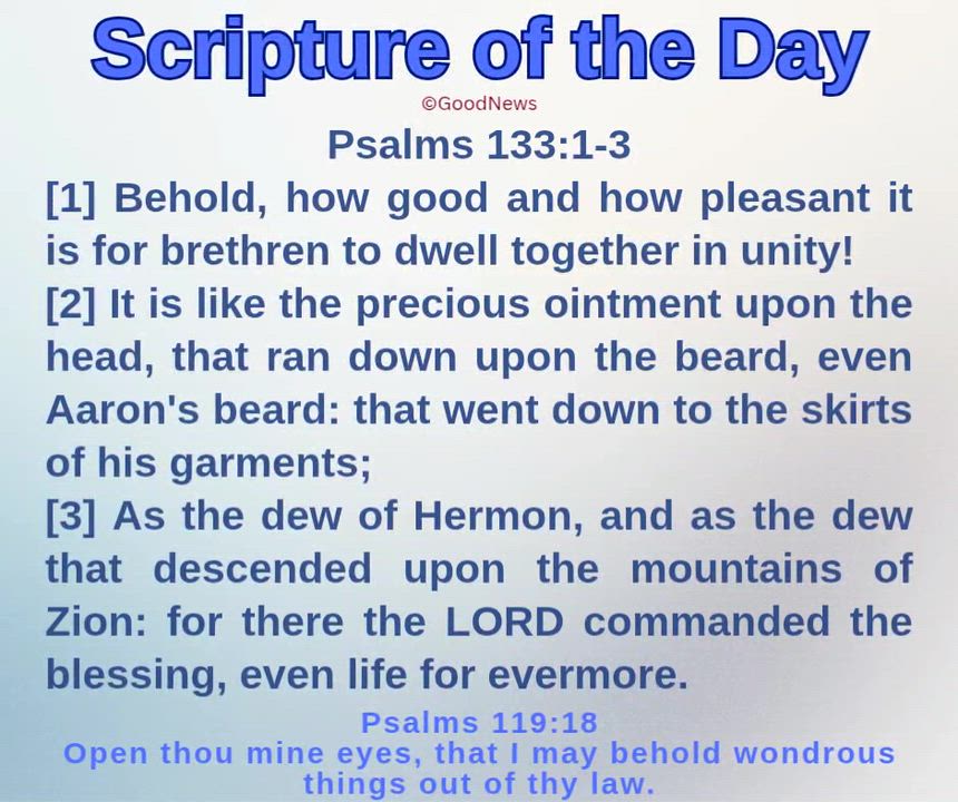 #ScriptureDelight
Meditate and act positively on the Word, and where applicable, pray and make your...