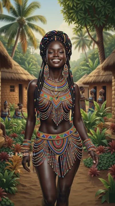 Confidence and poise the African way! #BourgeonAilog  @followers