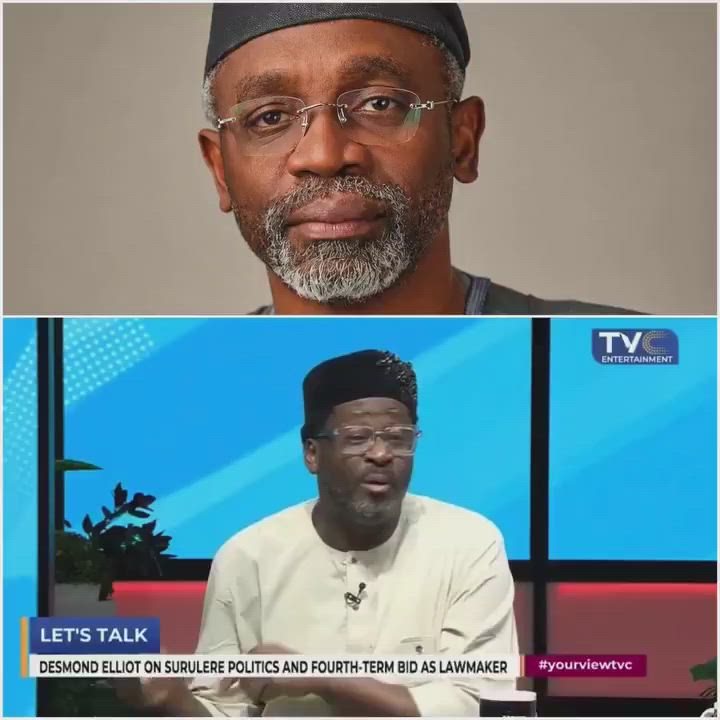 Video of Desmond Elliot apologizing to Femi Gbajabiamila