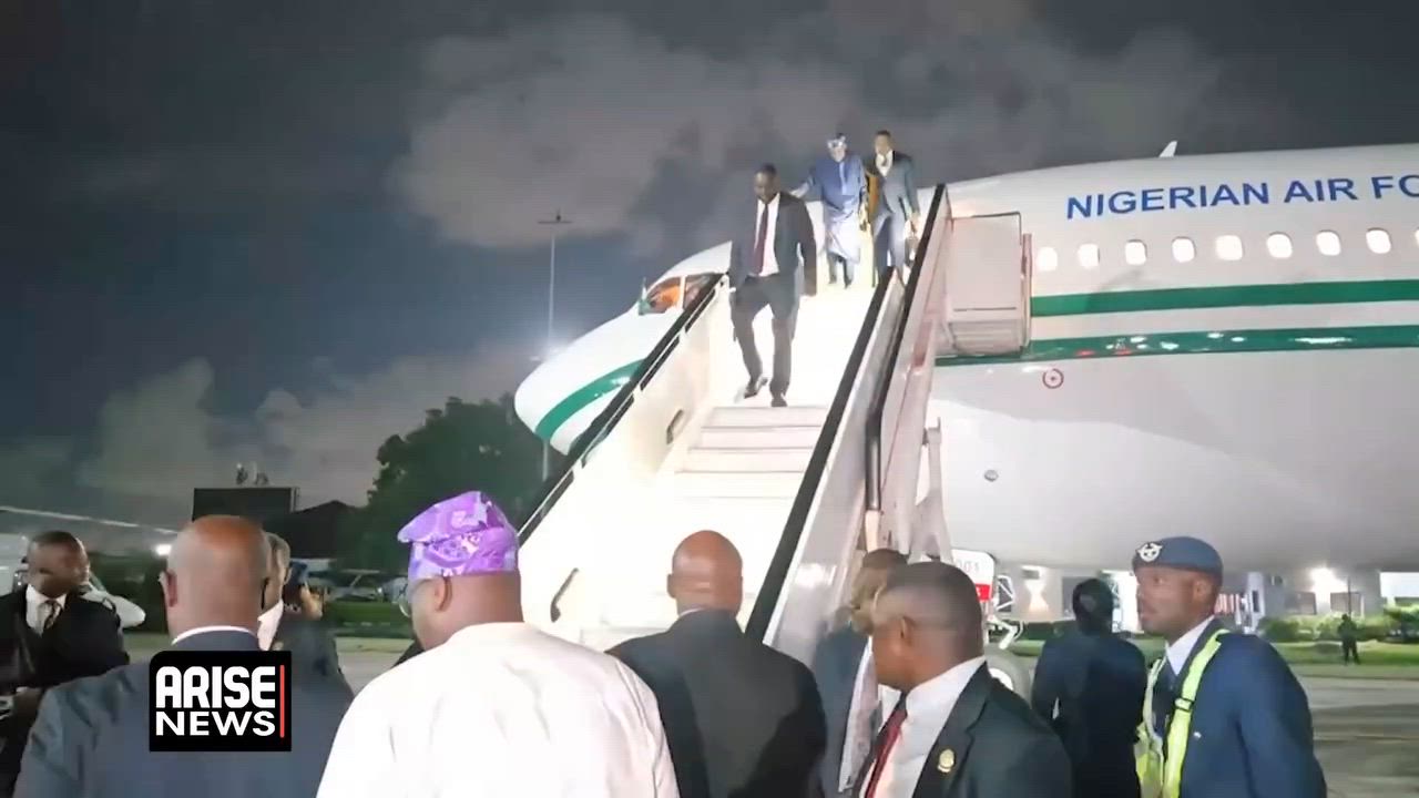 Tinubu Returns to Lagos After Successful Three-Nation Tour