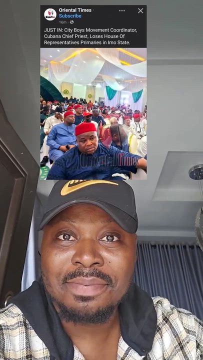 Paschal Chibuike Okechukwu a.k.a Cubana Chiefpriest has lost the APC House of Reps Primary Election
