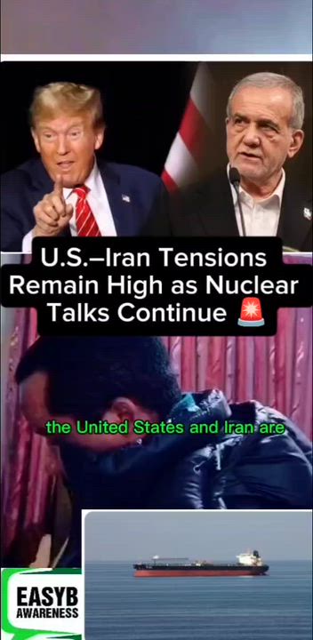 U.S.–Iran Tensions Remain High as Nuclear Talks Continue 🚨